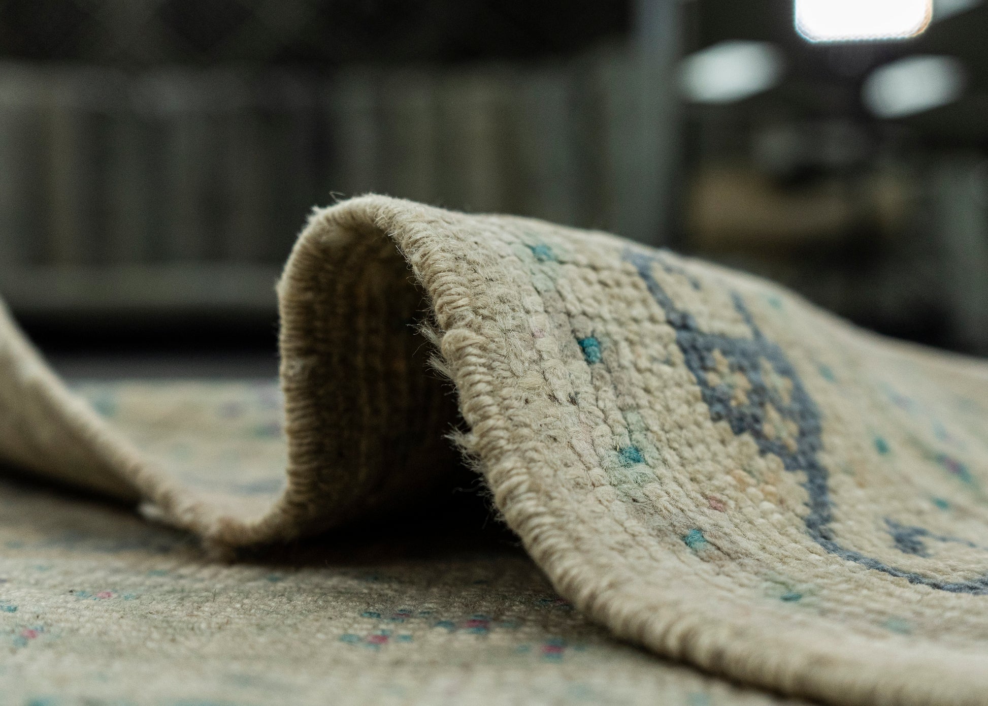 Turkish Vintage Rug 3'2" x 4' #20795