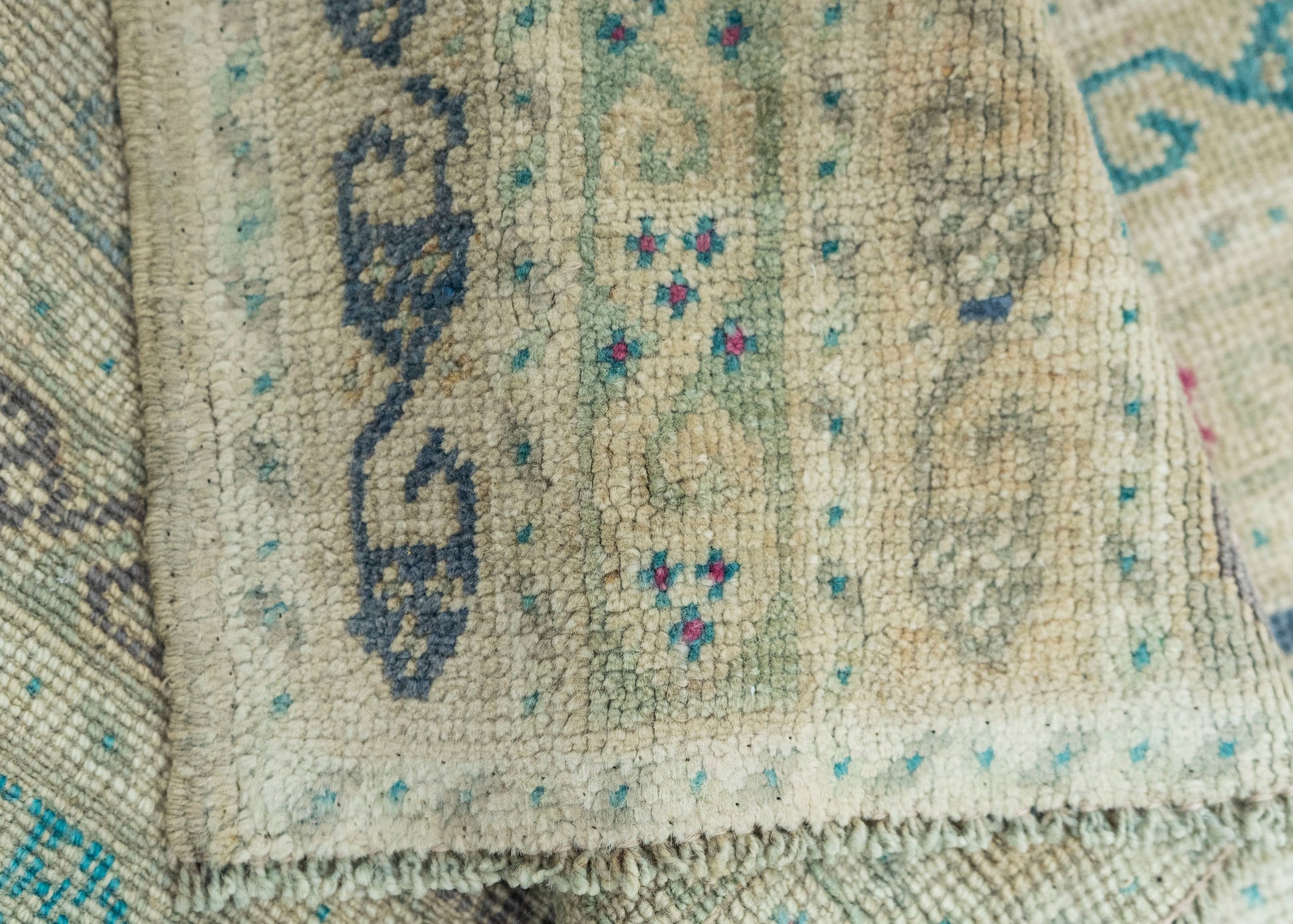 Turkish Vintage Rug 3'2" x 4' #20795