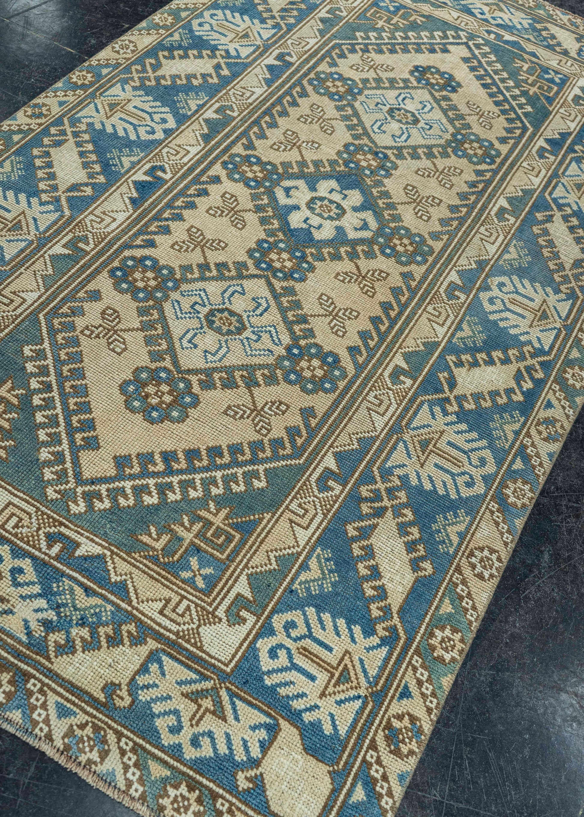 Turkish Vintage Rug 3'10" x 6'4" #20796