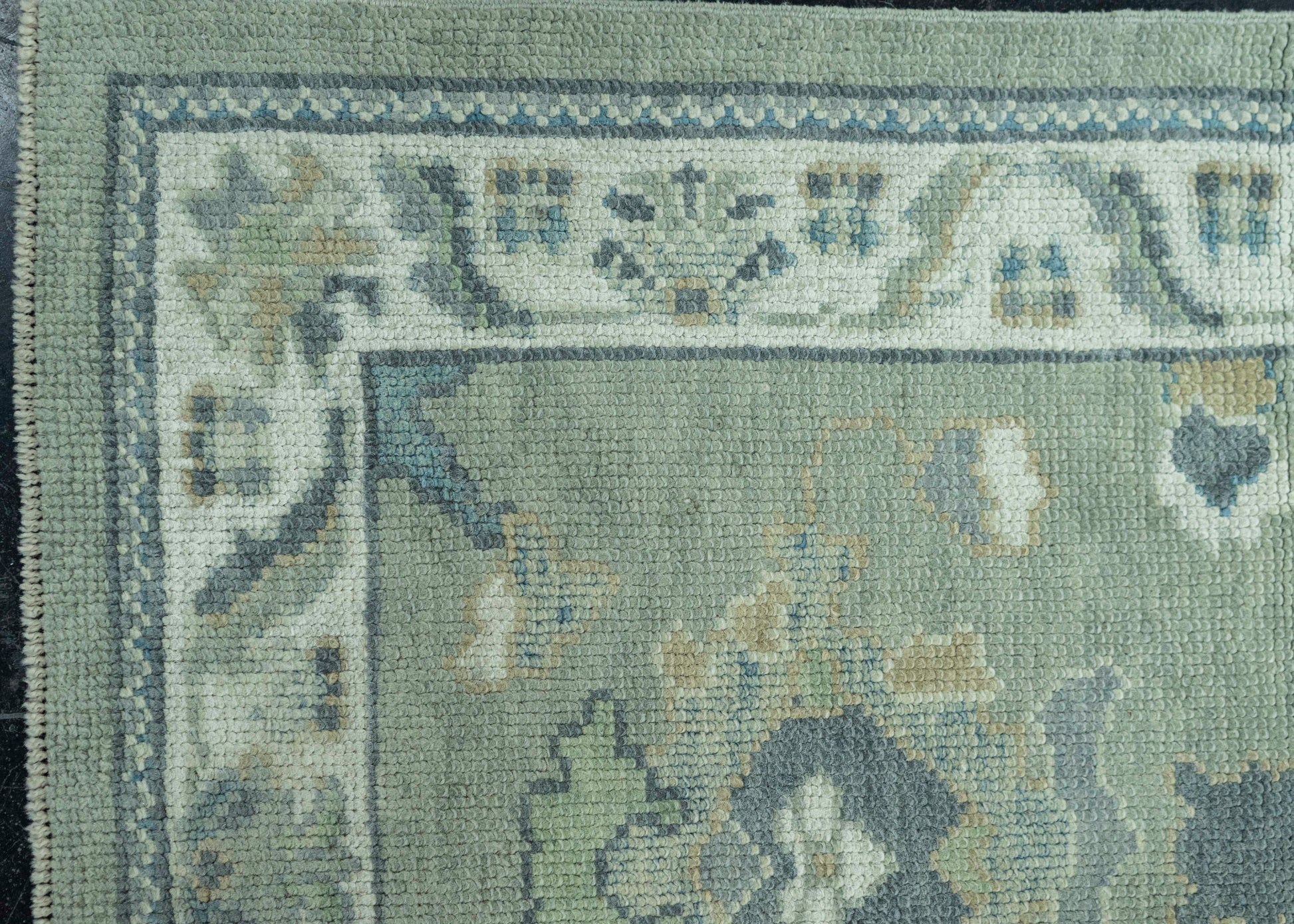 Turkish Oushak Rug 2'9" x 9'10" #19173