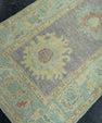 Turkish Oushak Rug 2'8"x 8'4" #19089