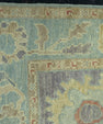 Turkish Oushak Rug 2'8"x 8'4" #19089
