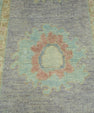 Turkish Oushak Rug 2'8"x 8'4" #19089