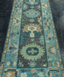 Turkish Oushak Rug 2'9"x 9'2" #19017