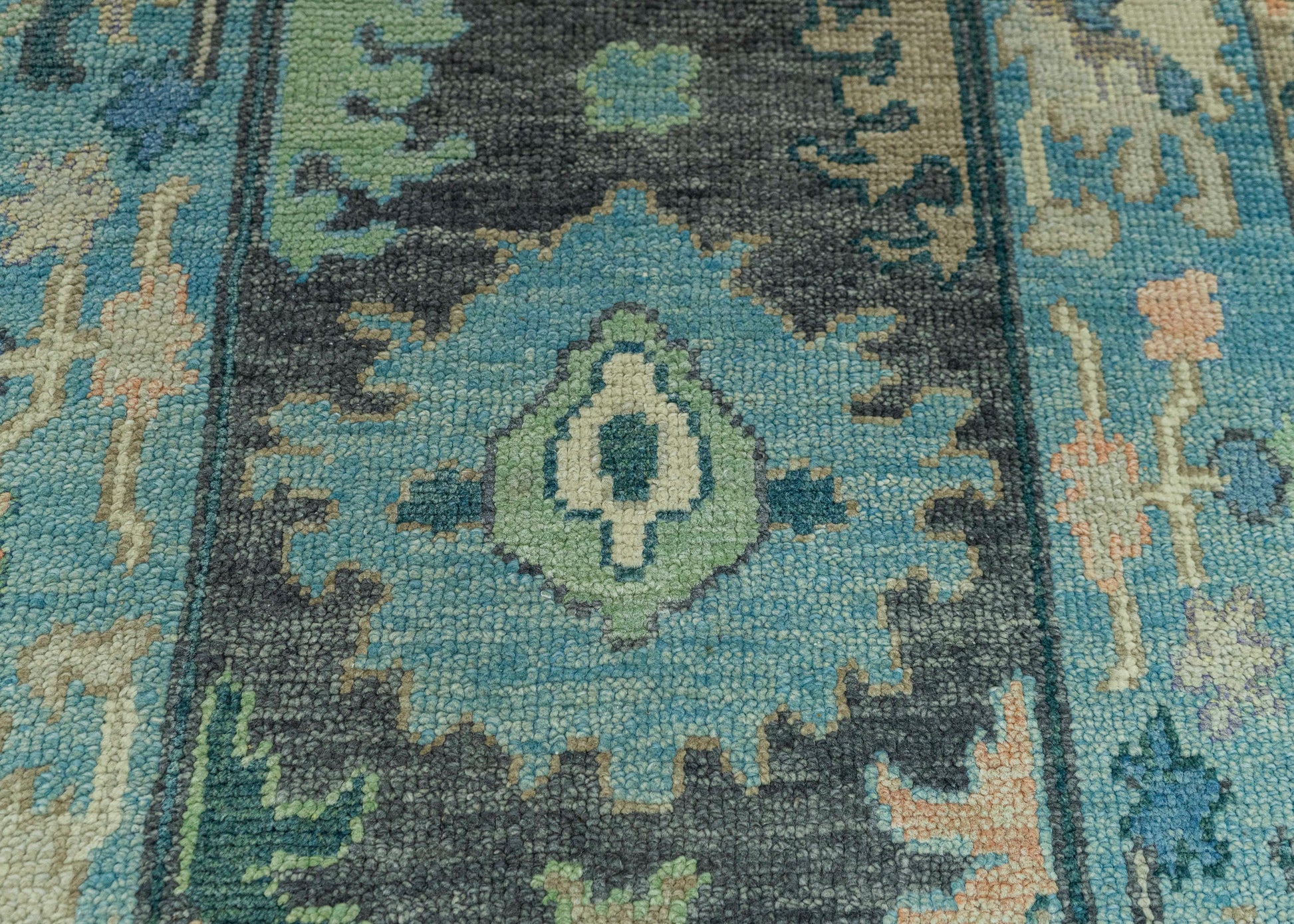 Turkish Oushak Rug 2'9"x 9'2" #19017
