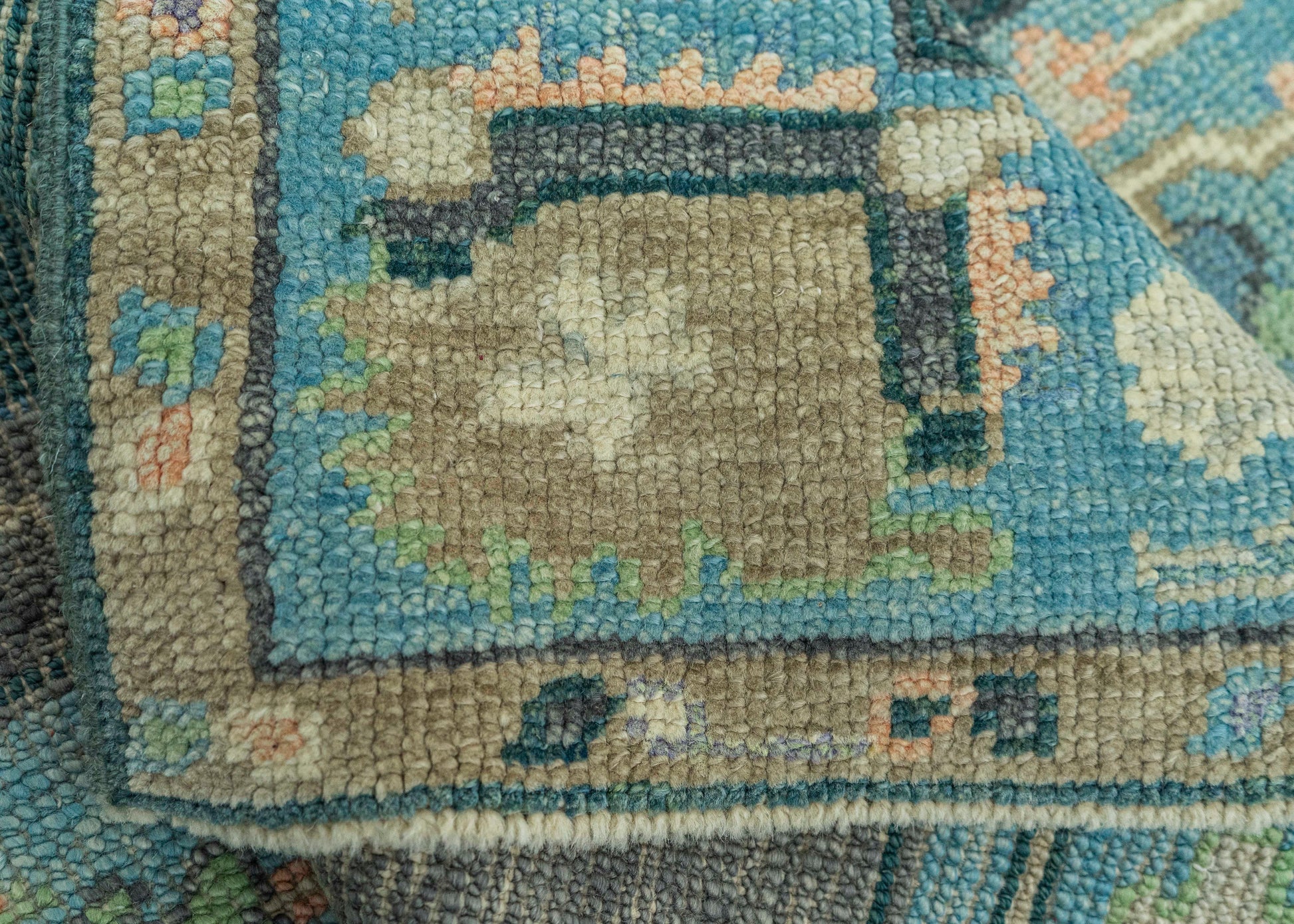 Turkish Oushak Rug 2'9"x 9'2" #19017