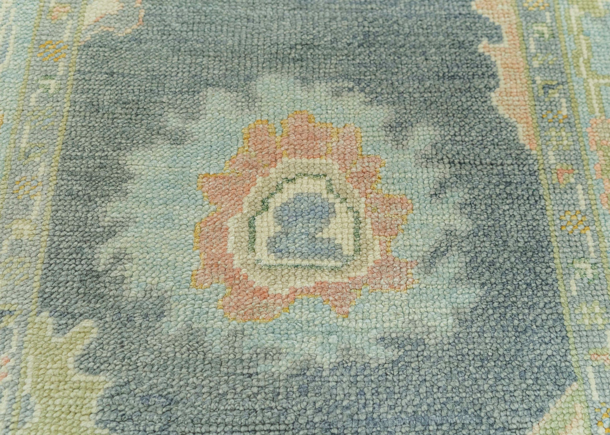 Turkish Oushak Rug 2'10" x 8'3" #19179
