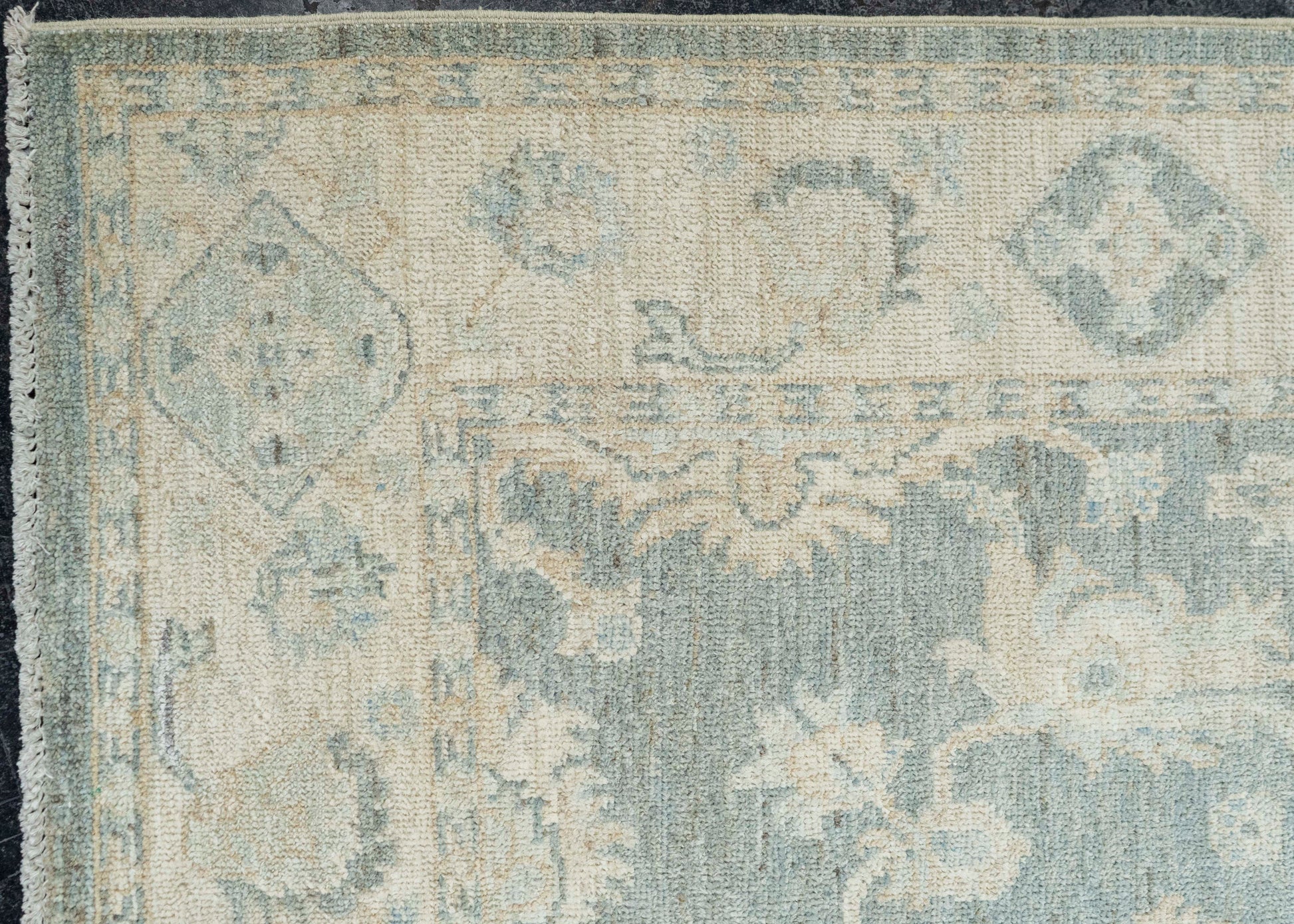 Oushak Rug 4'0" x 6'2" #22740