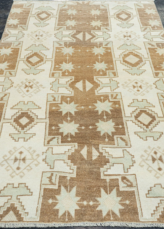Turkish Vıntage Rug 4'2" x 6'8" #22801