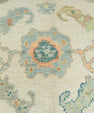 Turkish Oushak Rug 3'10" x 6'6" #22138