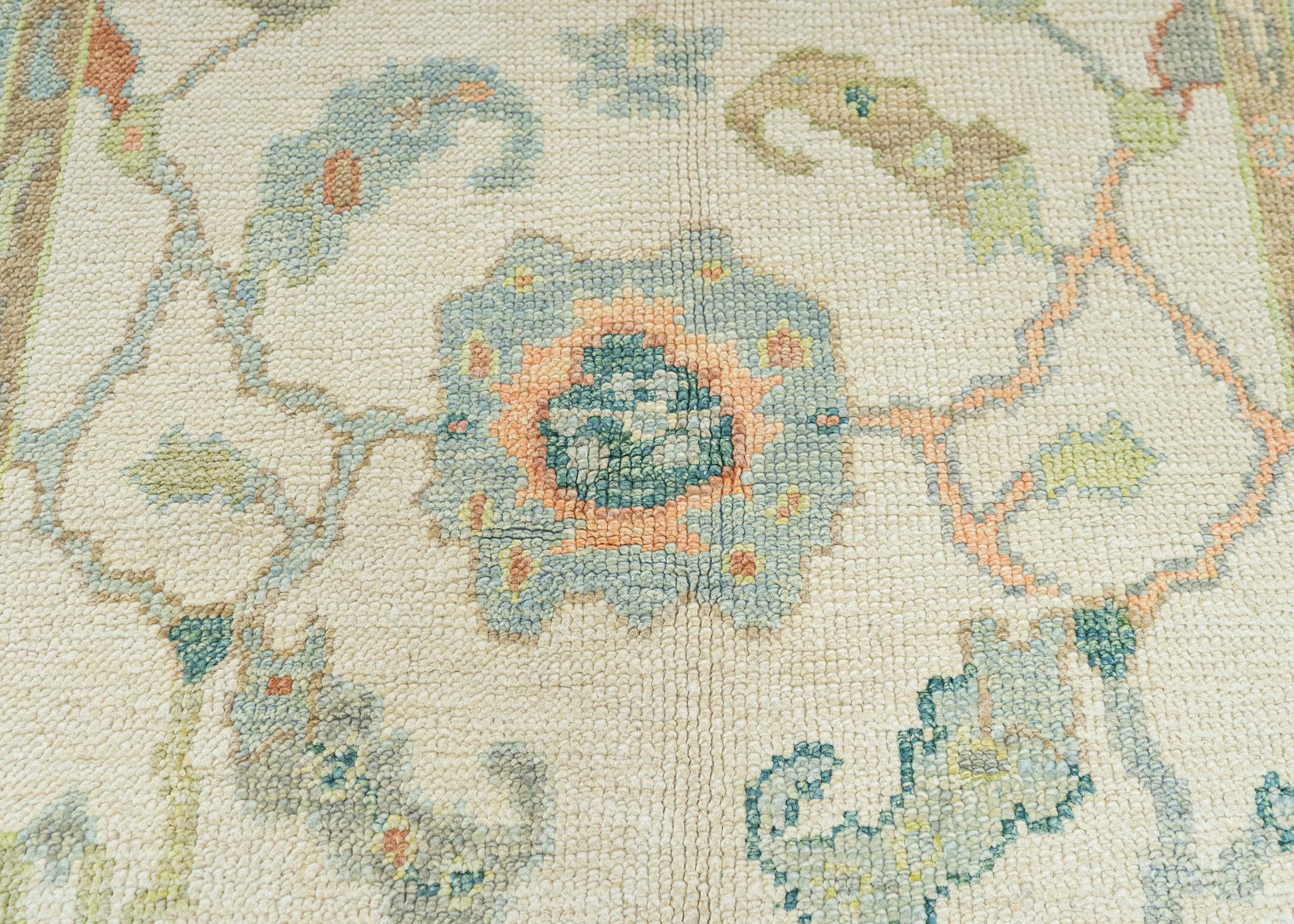 Turkish Oushak Rug 3'10" x 6'6" #22138