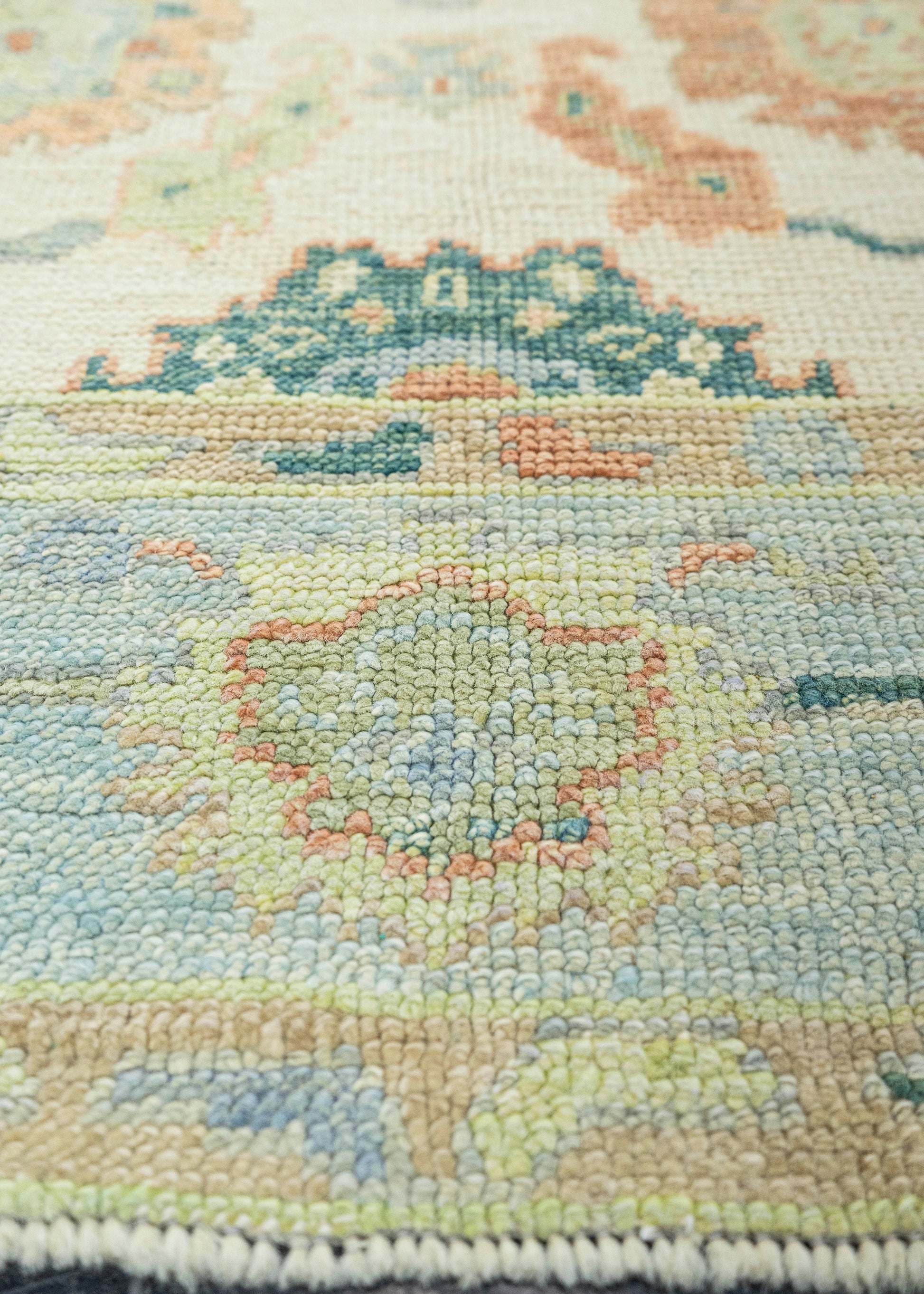 Turkish Oushak Rug 3'10" x 6'6" #22138