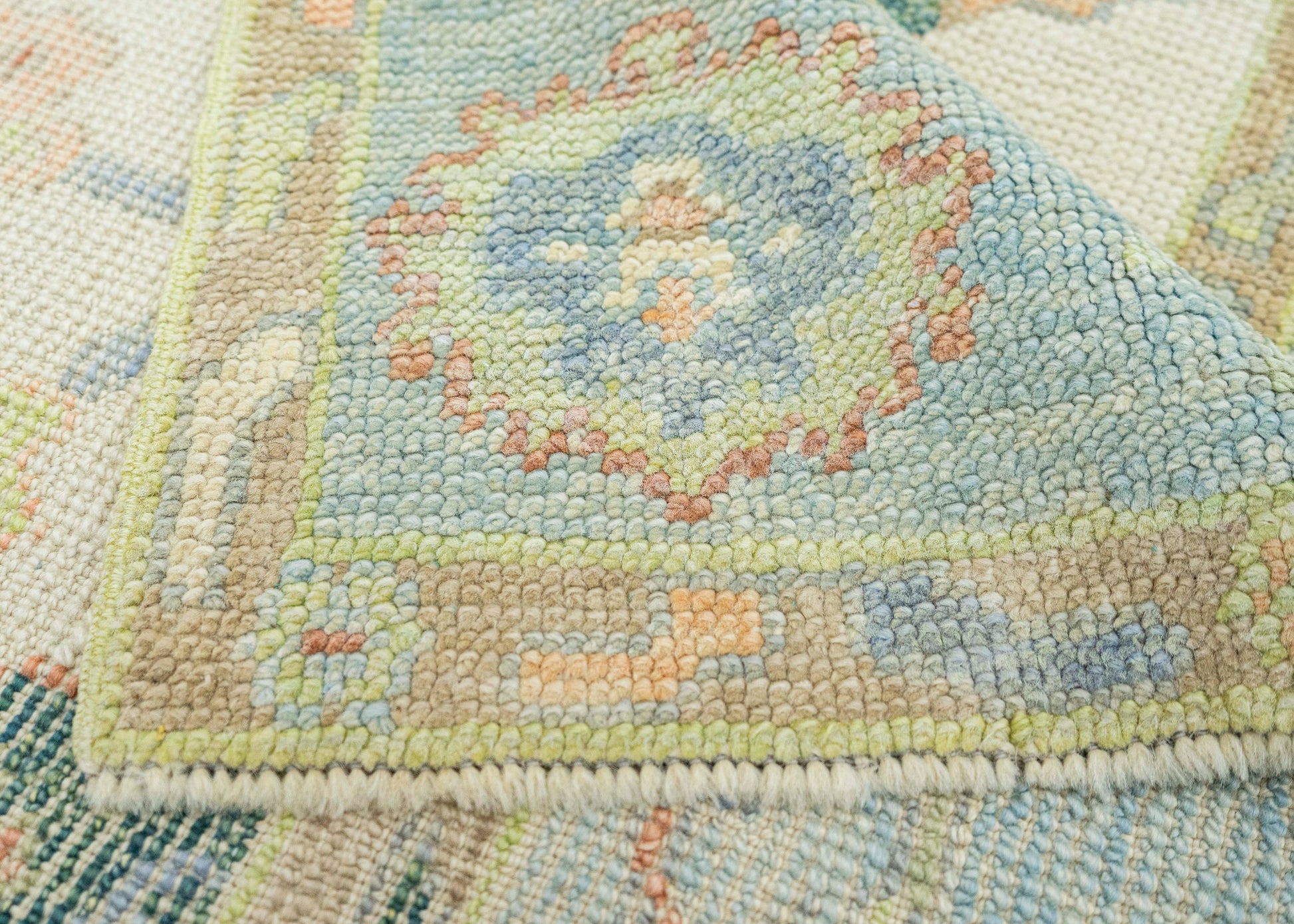 Turkish Oushak Rug 3'10" x 6'6" #22138