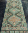 Turkish Oushak Rug 2'8" x 8'4" #20087