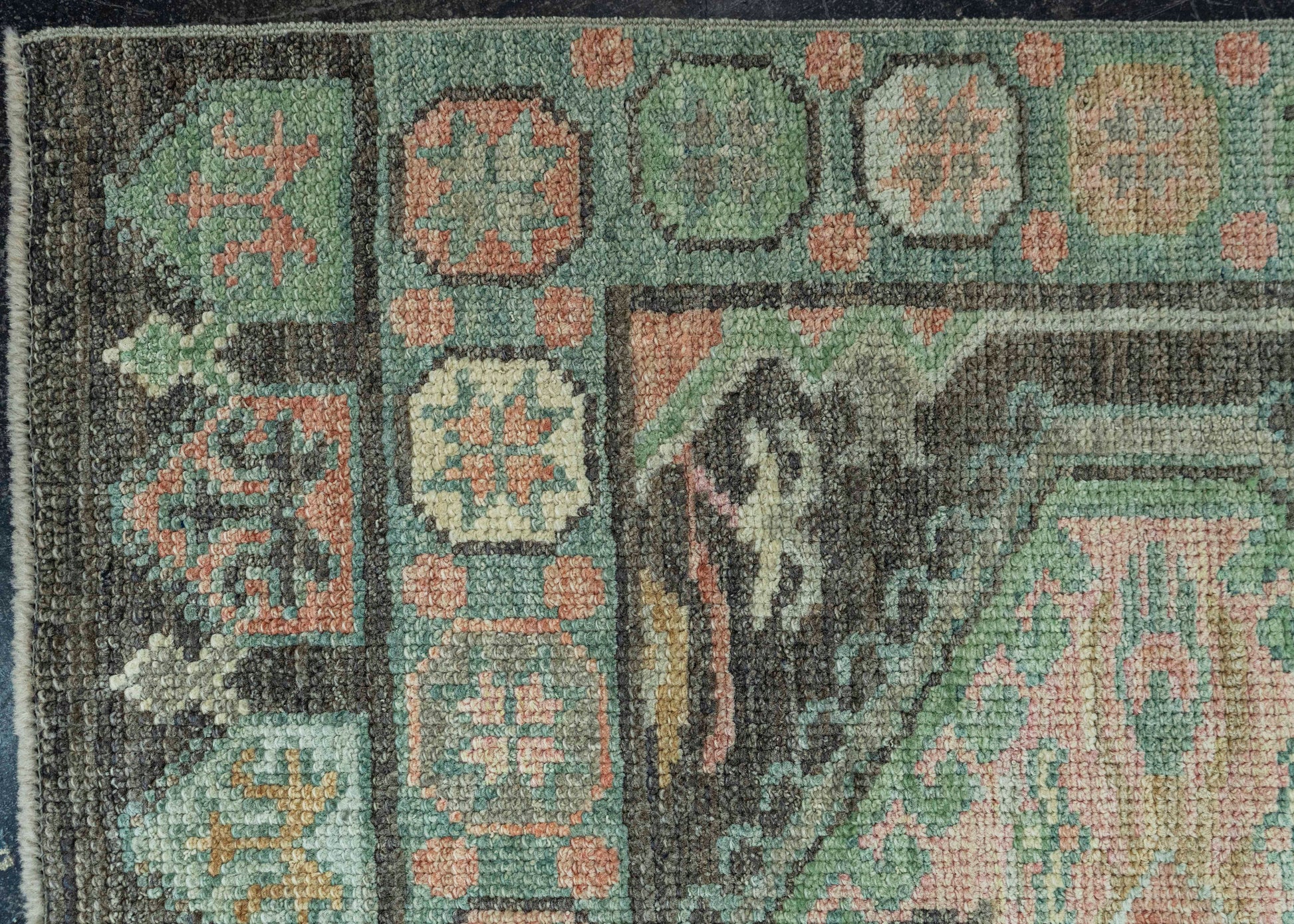 Turkish Oushak Rug 2'8" x 8'4" #20087