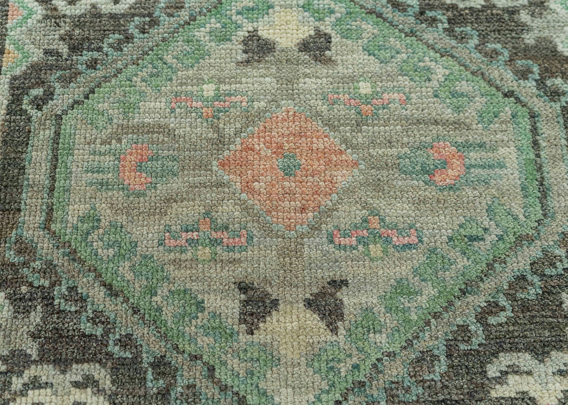 Turkish Oushak Rug 2'8" x 8'4" #20087