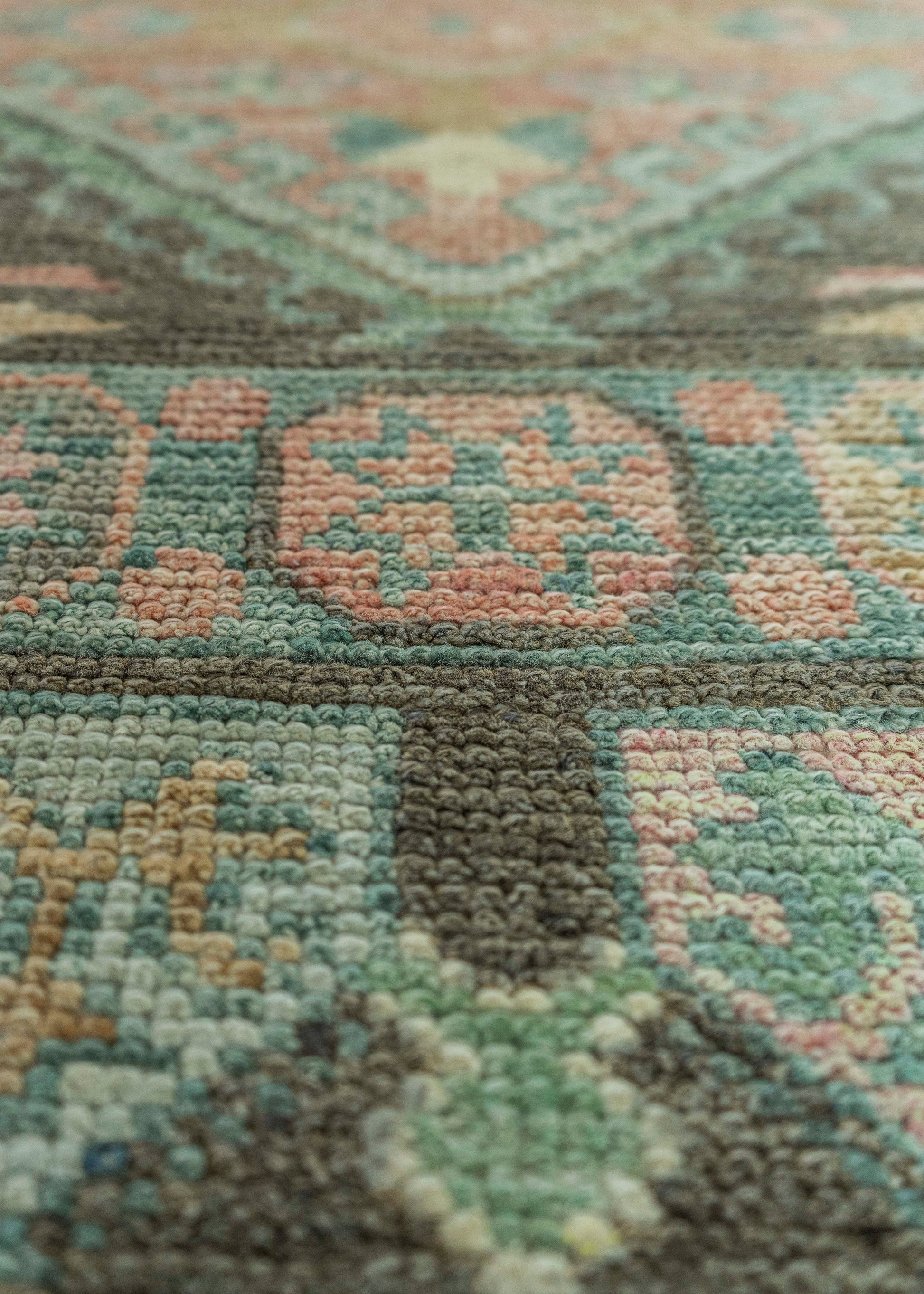 Turkish Oushak Rug 2'8" x 8'4" #20087