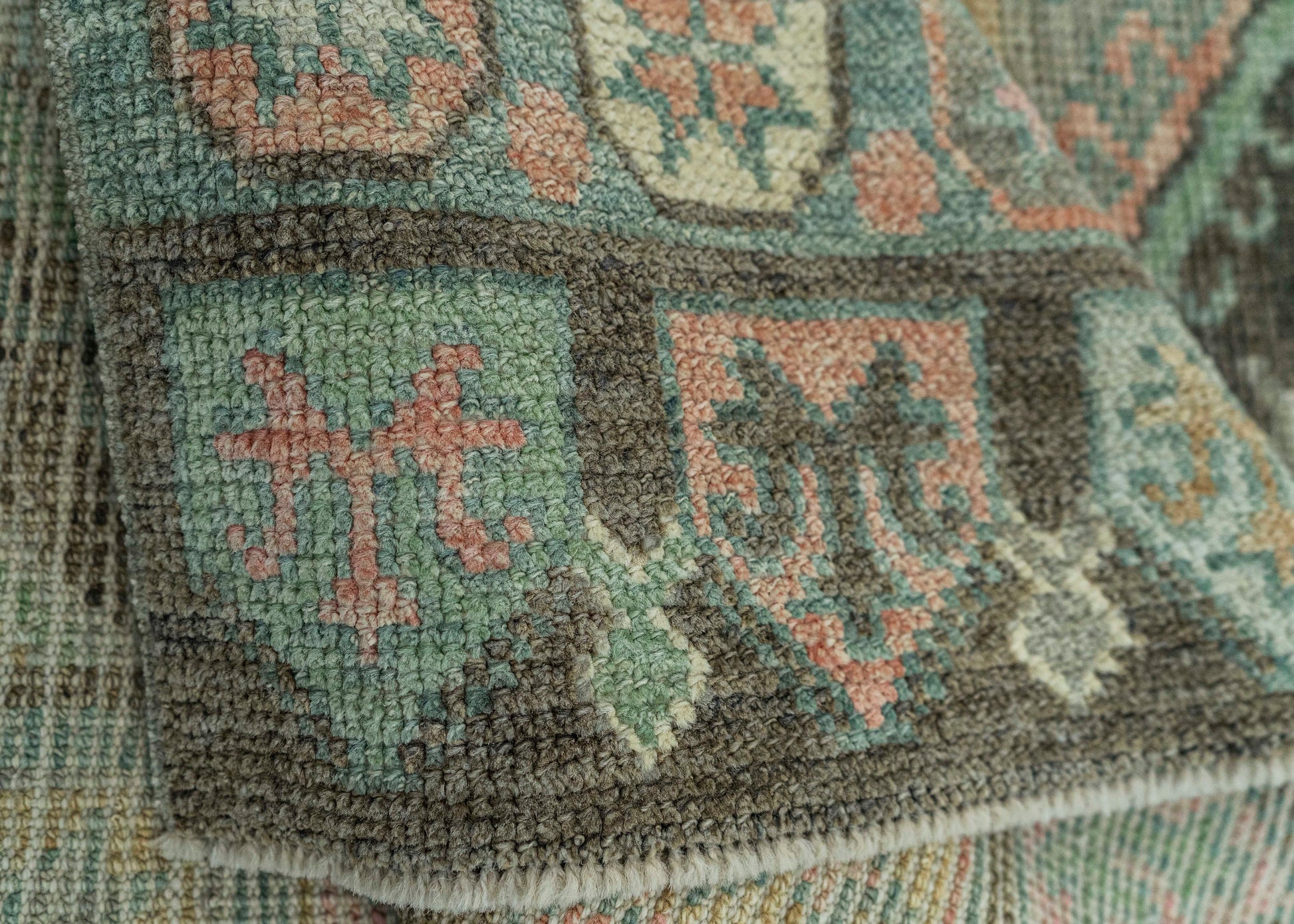 Turkish Oushak Rug 2'8" x 8'4" #20087