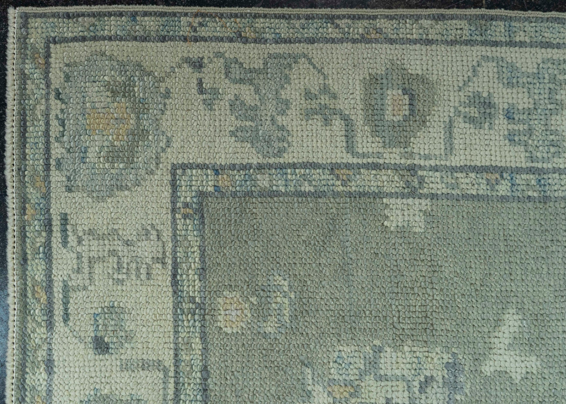 Turkish Oushak Rug 2'9"x 9'6" #19046