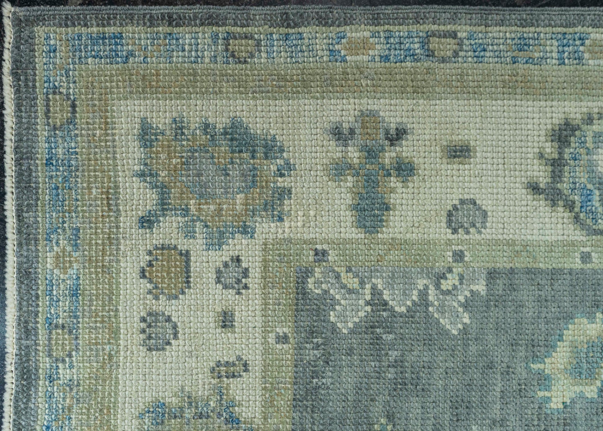 Turkish Oushak Rug 2'10" x 9' #19117