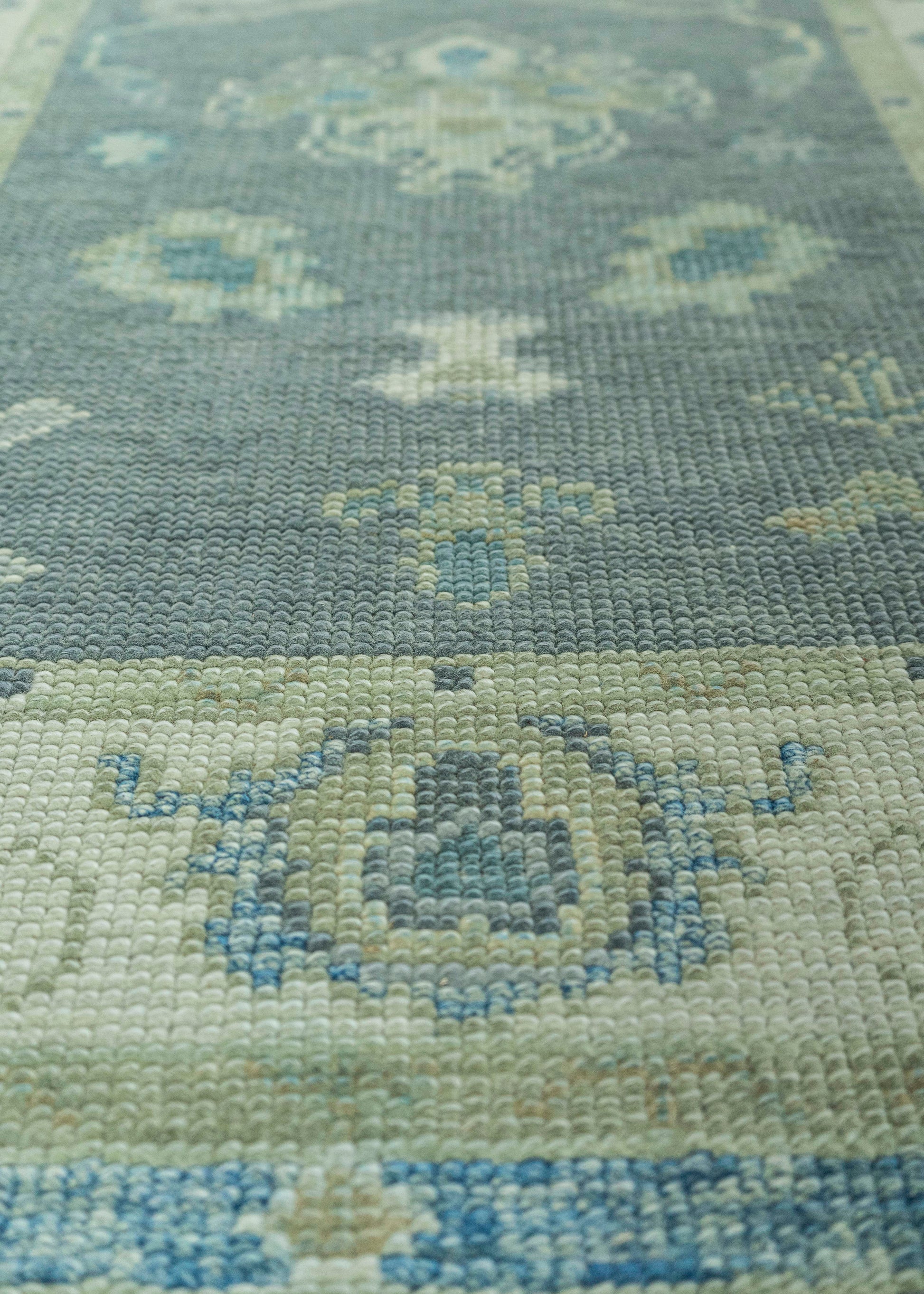 Turkish Oushak Rug 2'10" x 9' #19117