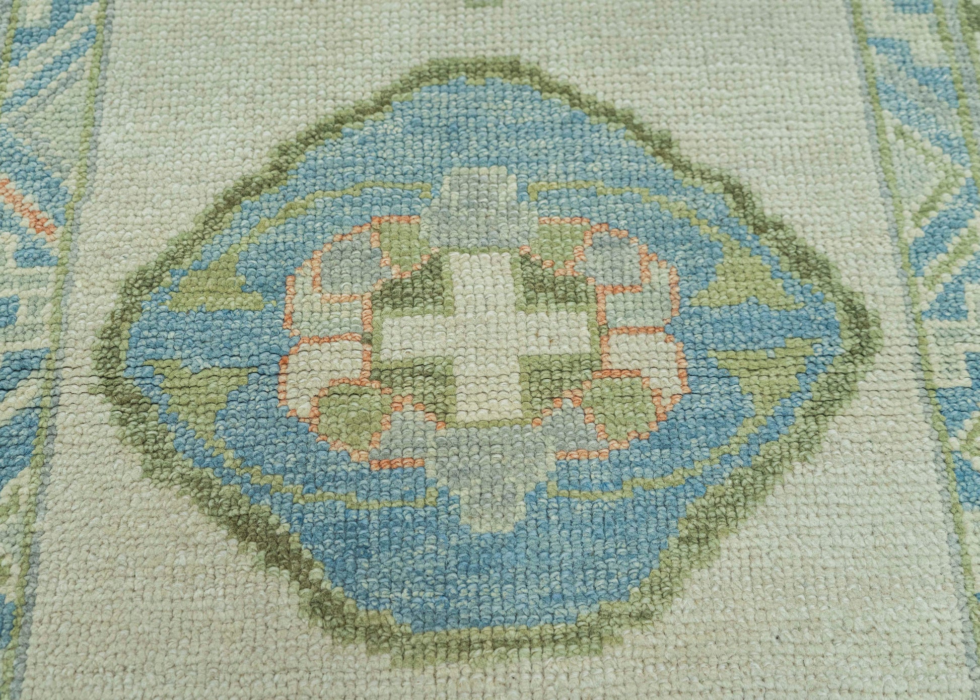 Turkish Oushak Rug 2'7" x 8'4" #19158
