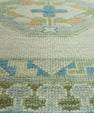 Turkish Oushak Rug 2'7" x 8'4" #19158