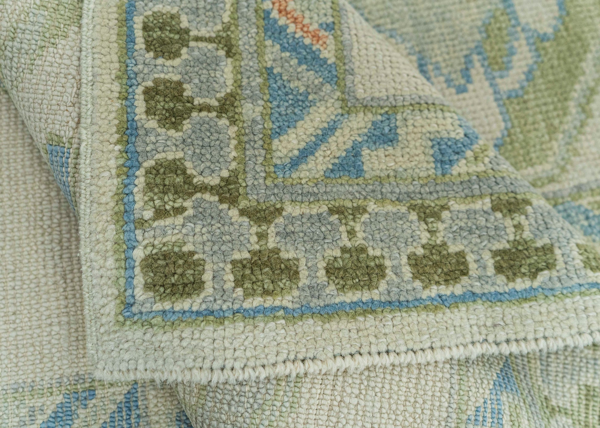 Turkish Oushak Rug 2'7" x 8'4" #19158