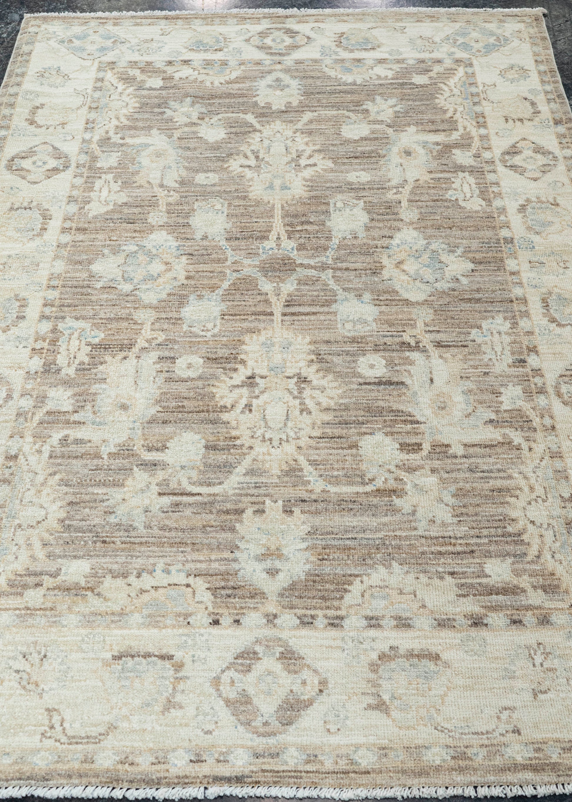 Oushak Rug 4'2" x 6'0" #22727