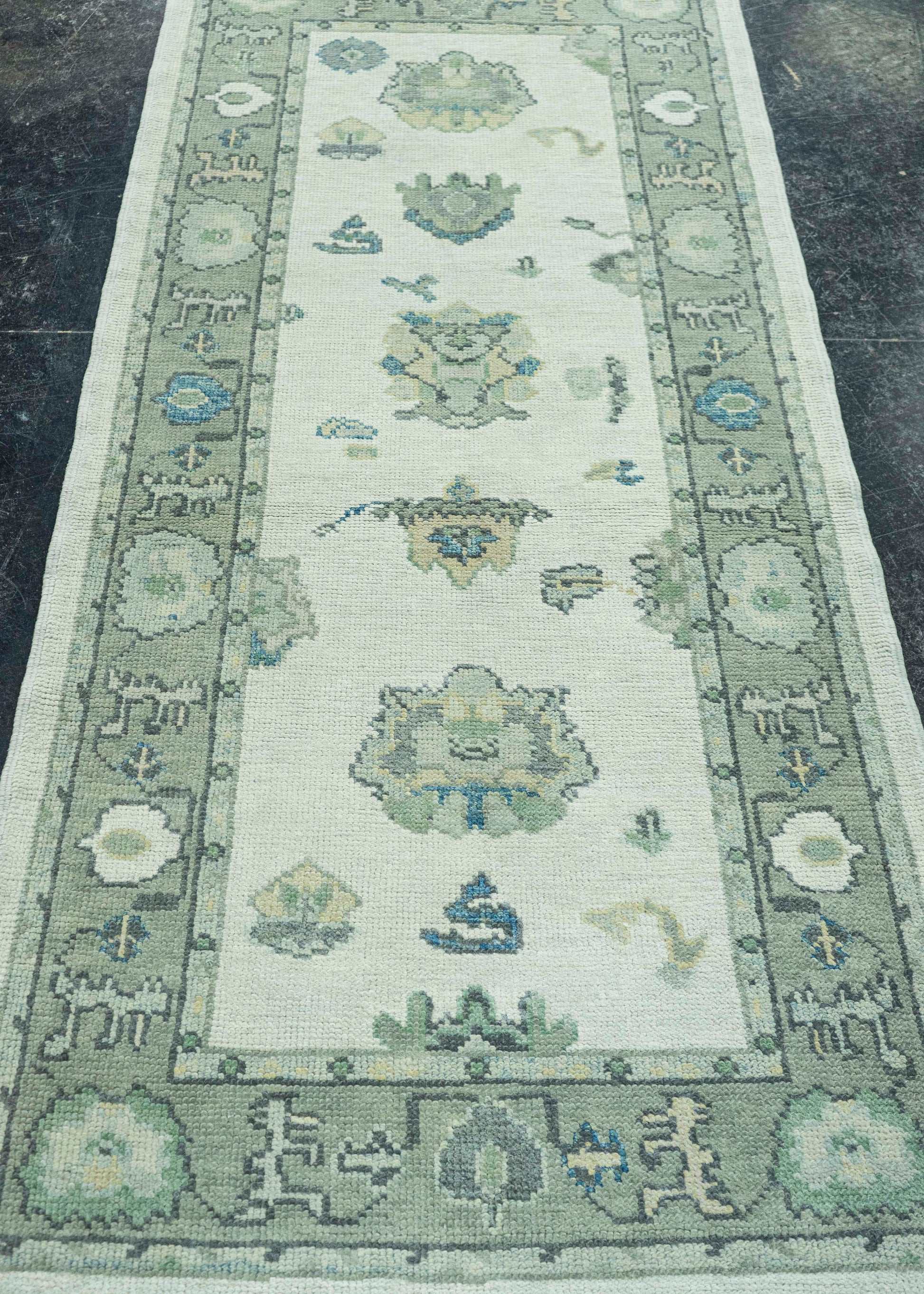Turkish Oushak Rug 3' x 6'9" #19155