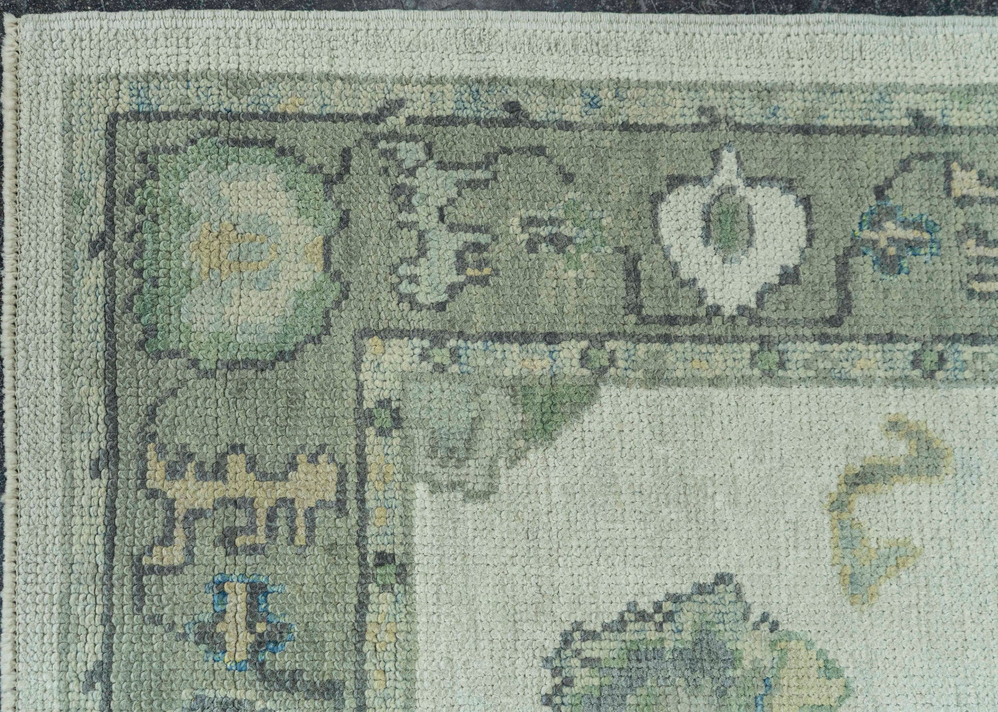 Turkish Oushak Rug 3' x 6'9" #19155
