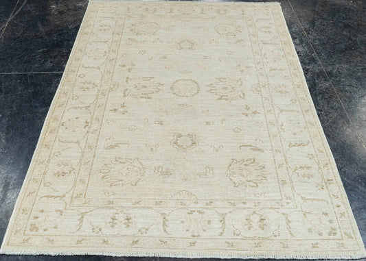 Oushak Rug 4'2" x 5'11" #22701