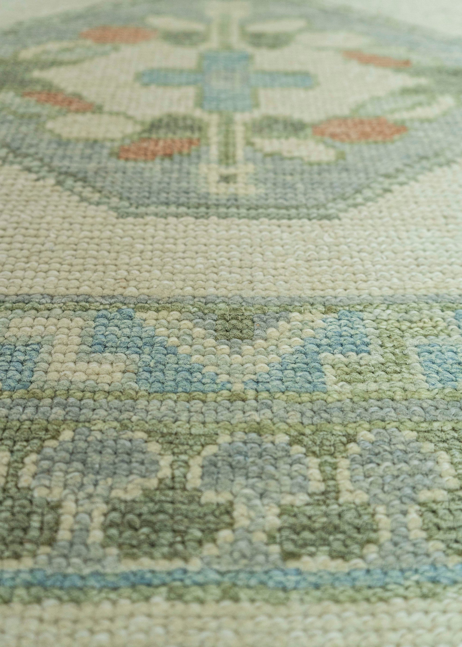Turkish Oushak Rug 2'10" x 6'5" #20013