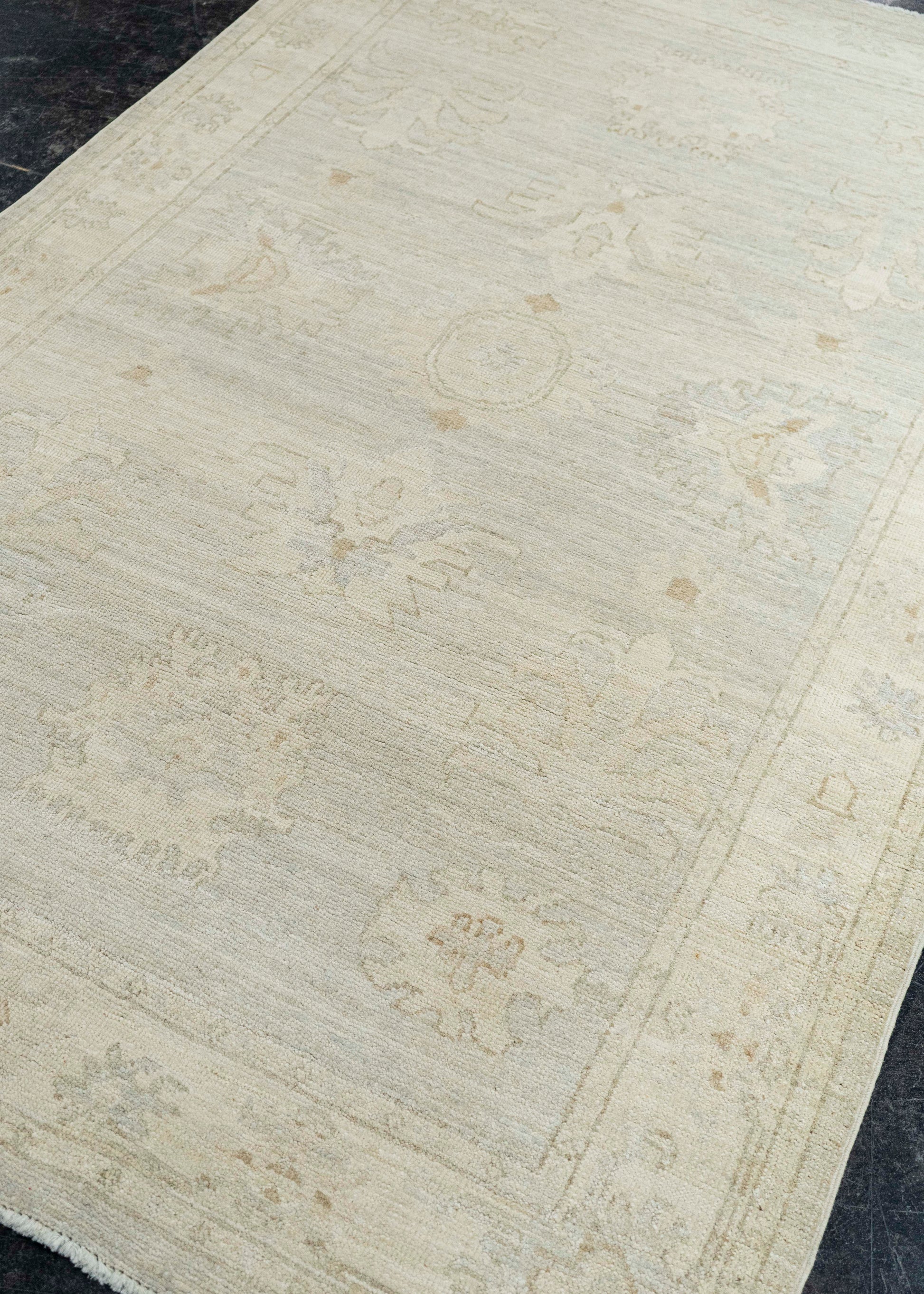 Oushak Rug 4'0" x 6'4" #22702
