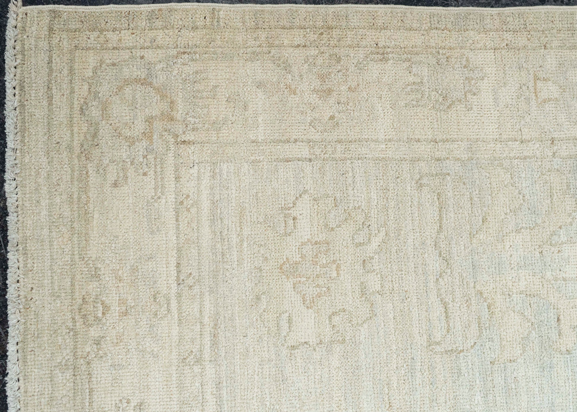 Oushak Rug 4'0" x 6'4" #22702