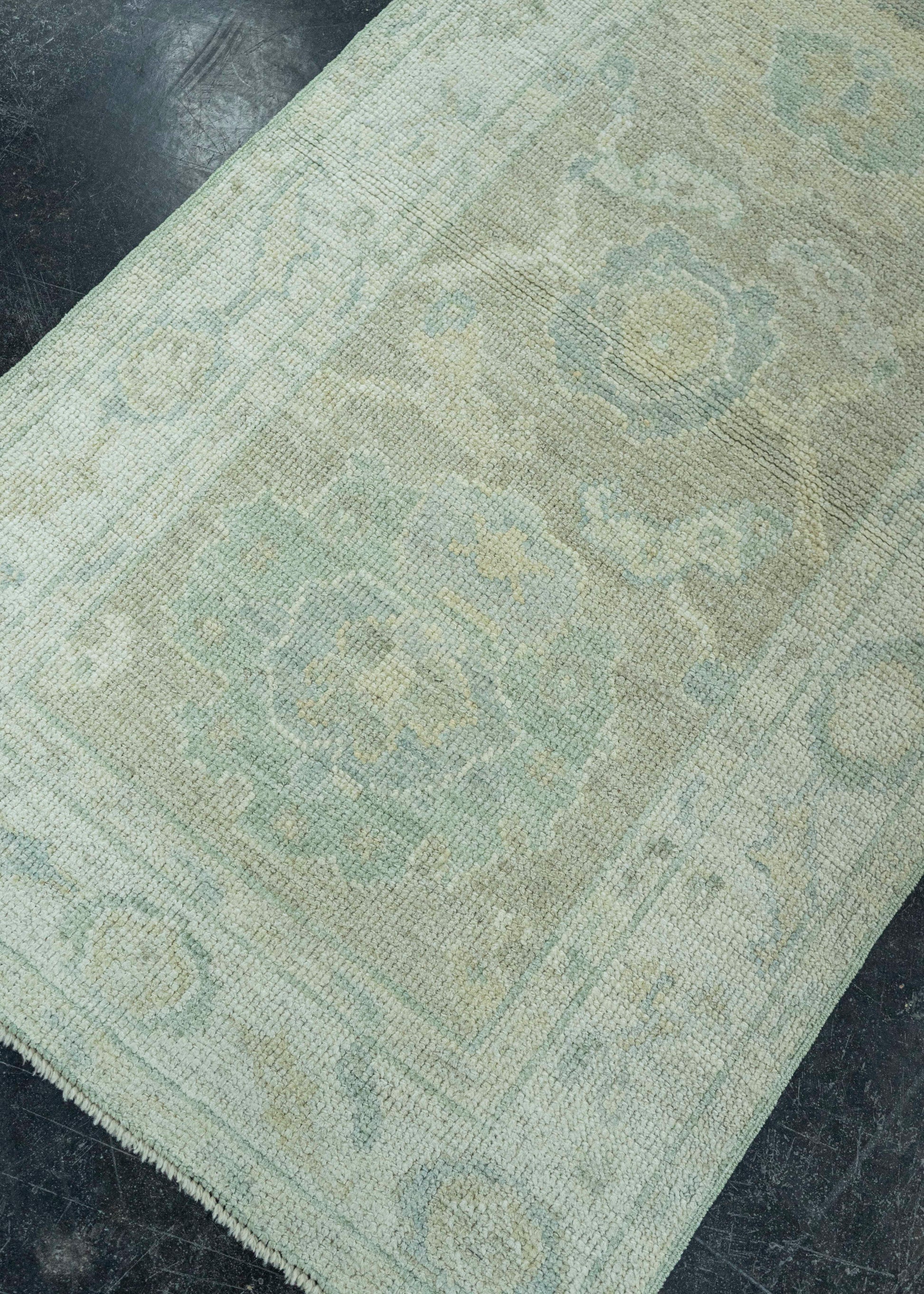 Turkish Oushak Rug 2'5" x 6'3" #19489