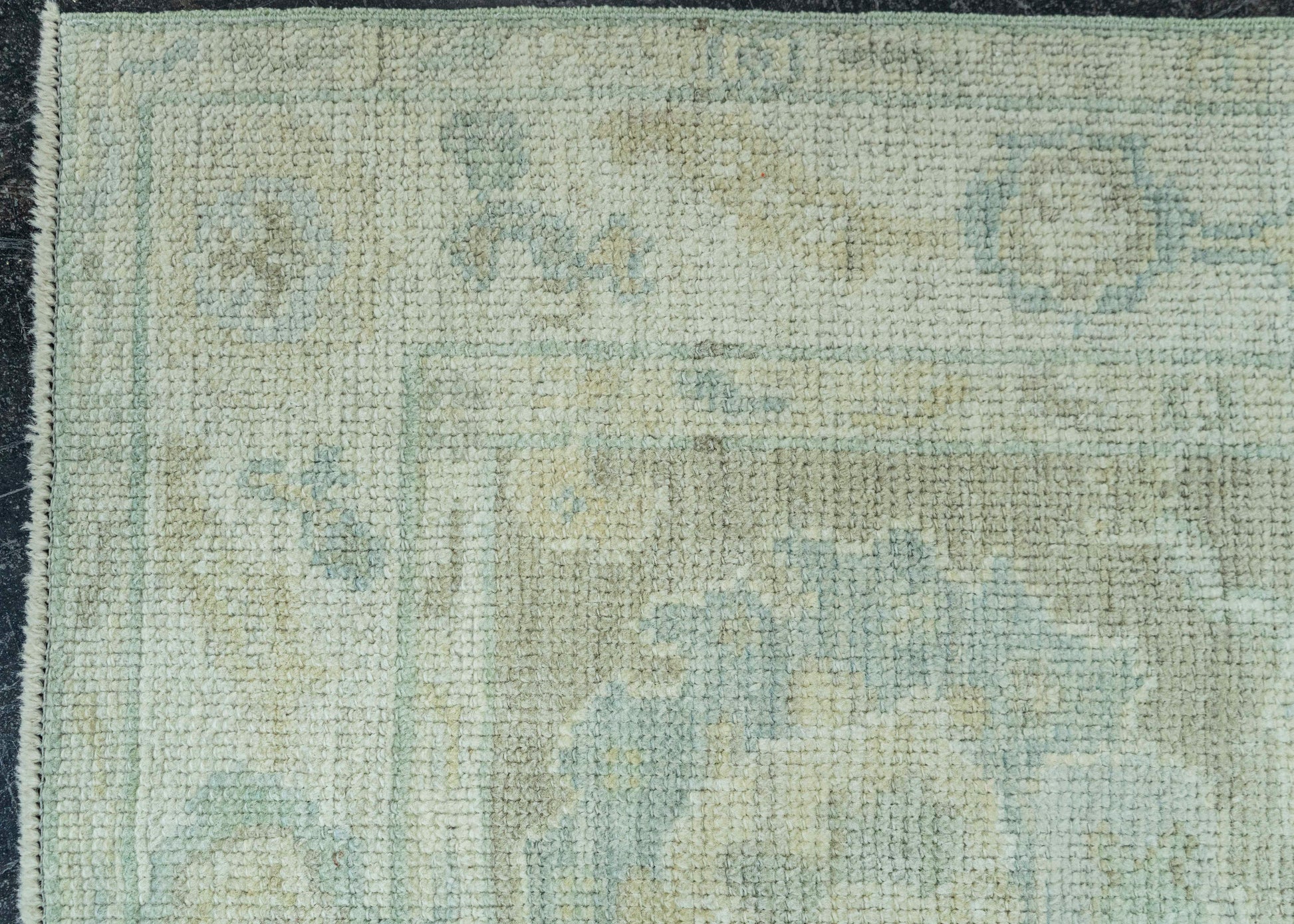 Turkish Oushak Rug 2'5" x 6'3" #19489