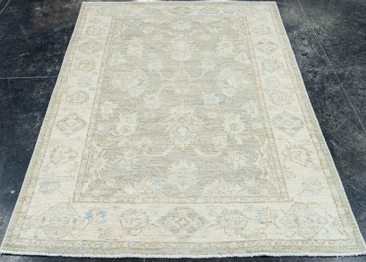Oushak Rug 3'11" x 5'10" #22712