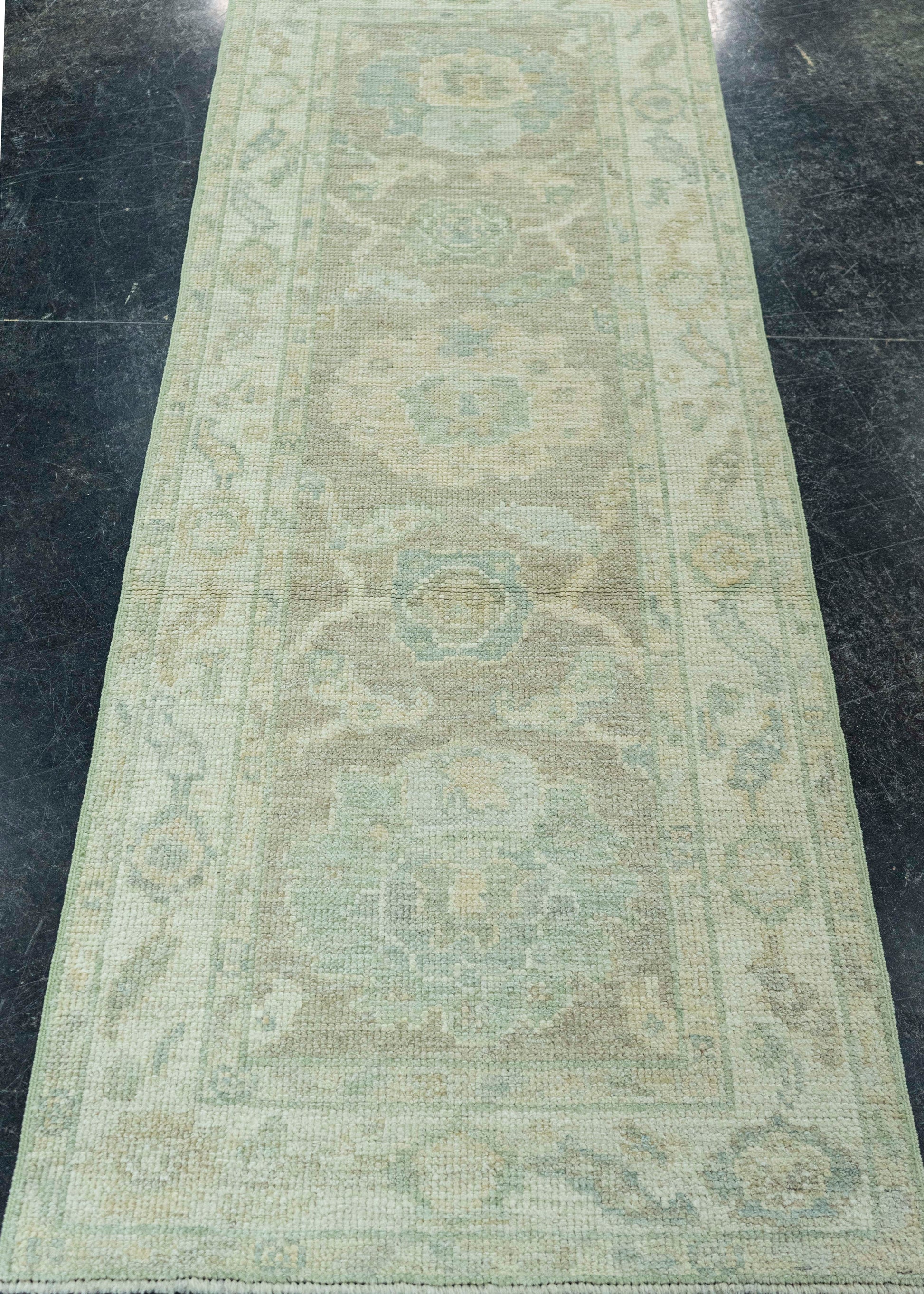 Turkish Oushak Rug 2'3" x 6'2" #19458