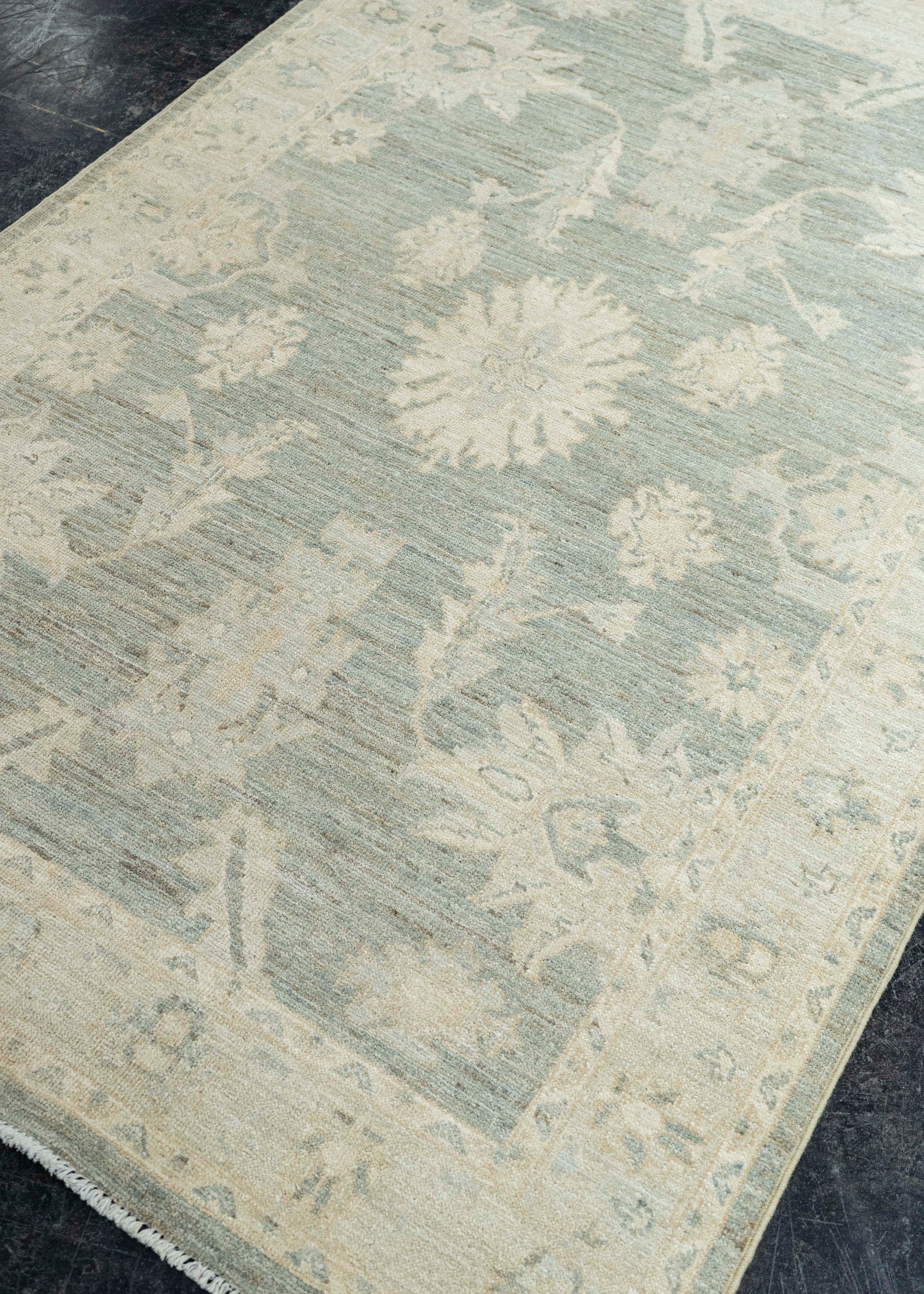 Oushak Rug 4'1" x 6'3" #22745