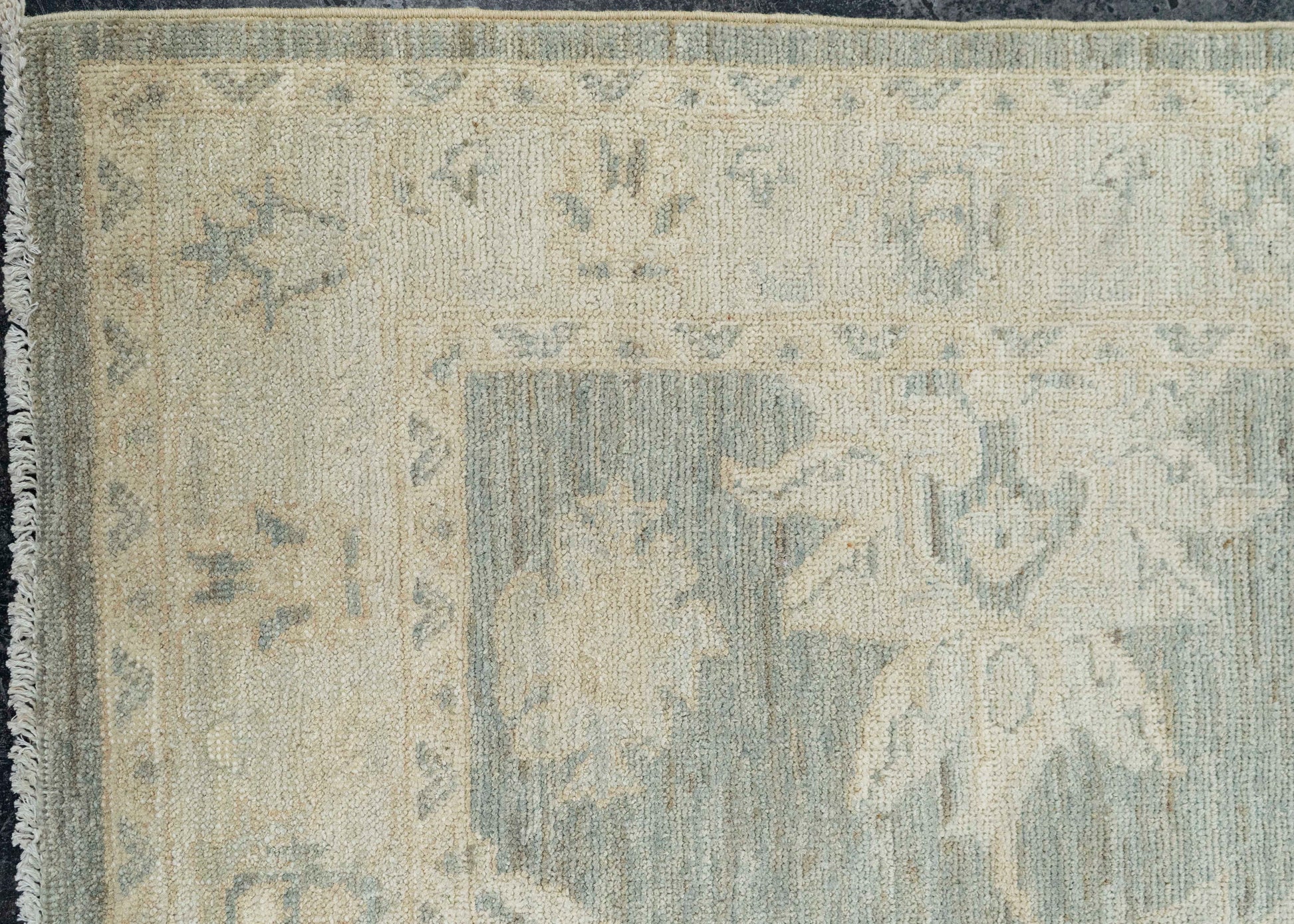 Oushak Rug 4'1" x 6'3" #22745
