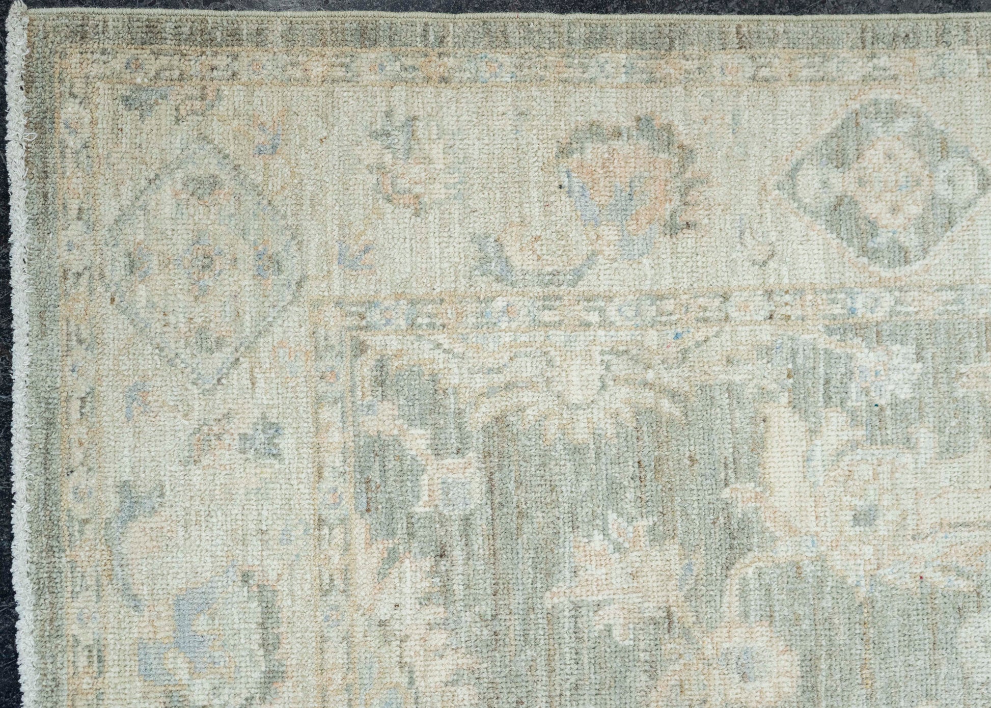Turkish Oushak Rug 3'9" x 5'9" #22748