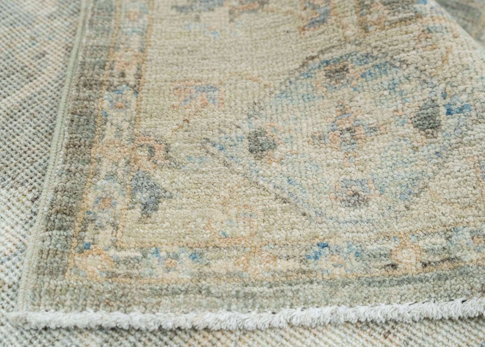 Turkish Oushak Rug 3'9" x 5'9" #22748