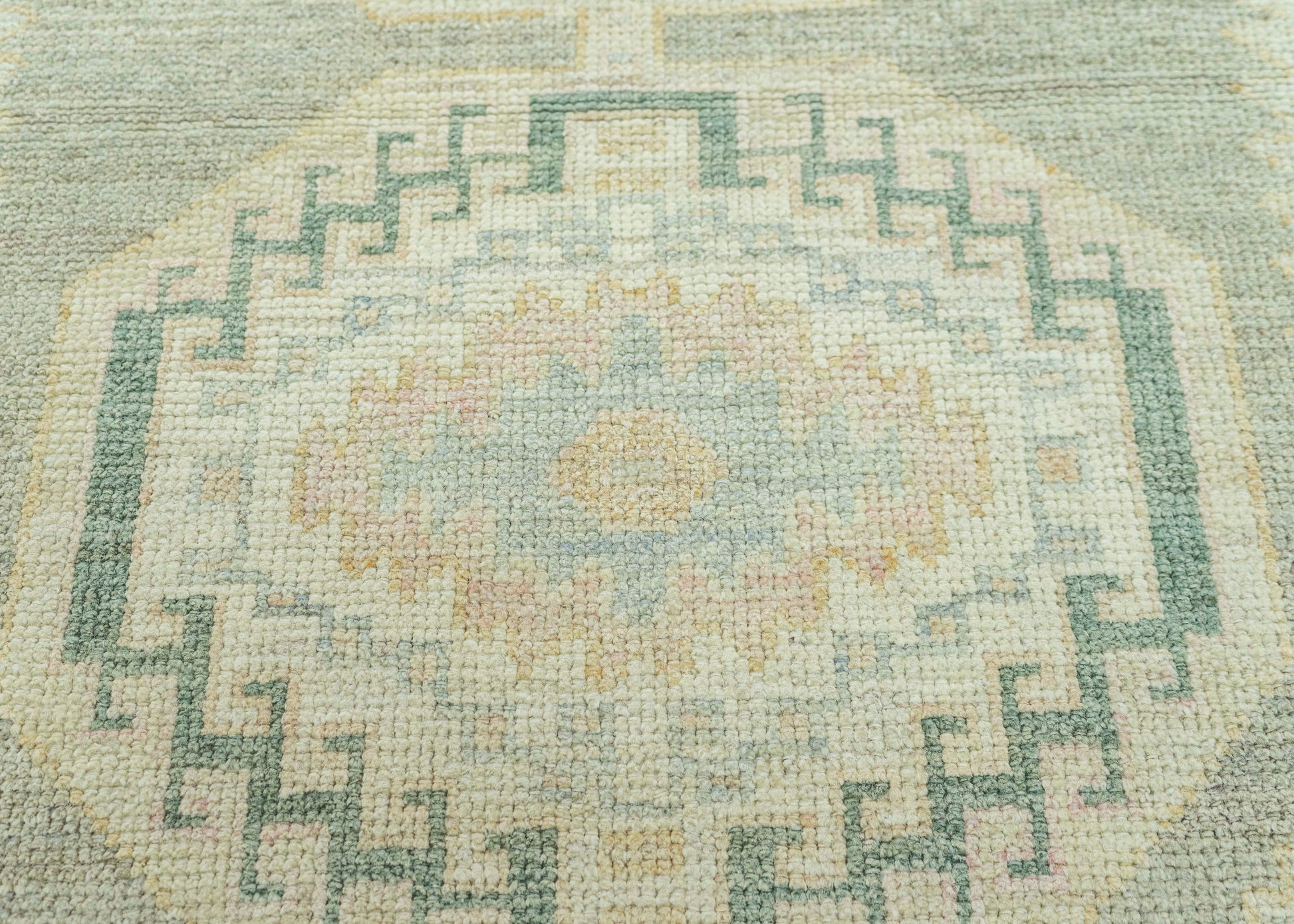 Turkish Oushak Rug 3'1" x 7'5" #19277