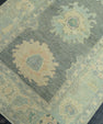 Turkish Oushak Rug 3'1"x 6'6" #19002