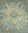 Turkish Oushak Rug 3'1"x 6'6" #19002