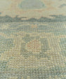 Turkish Oushak Rug 3'1"x 6'6" #19002