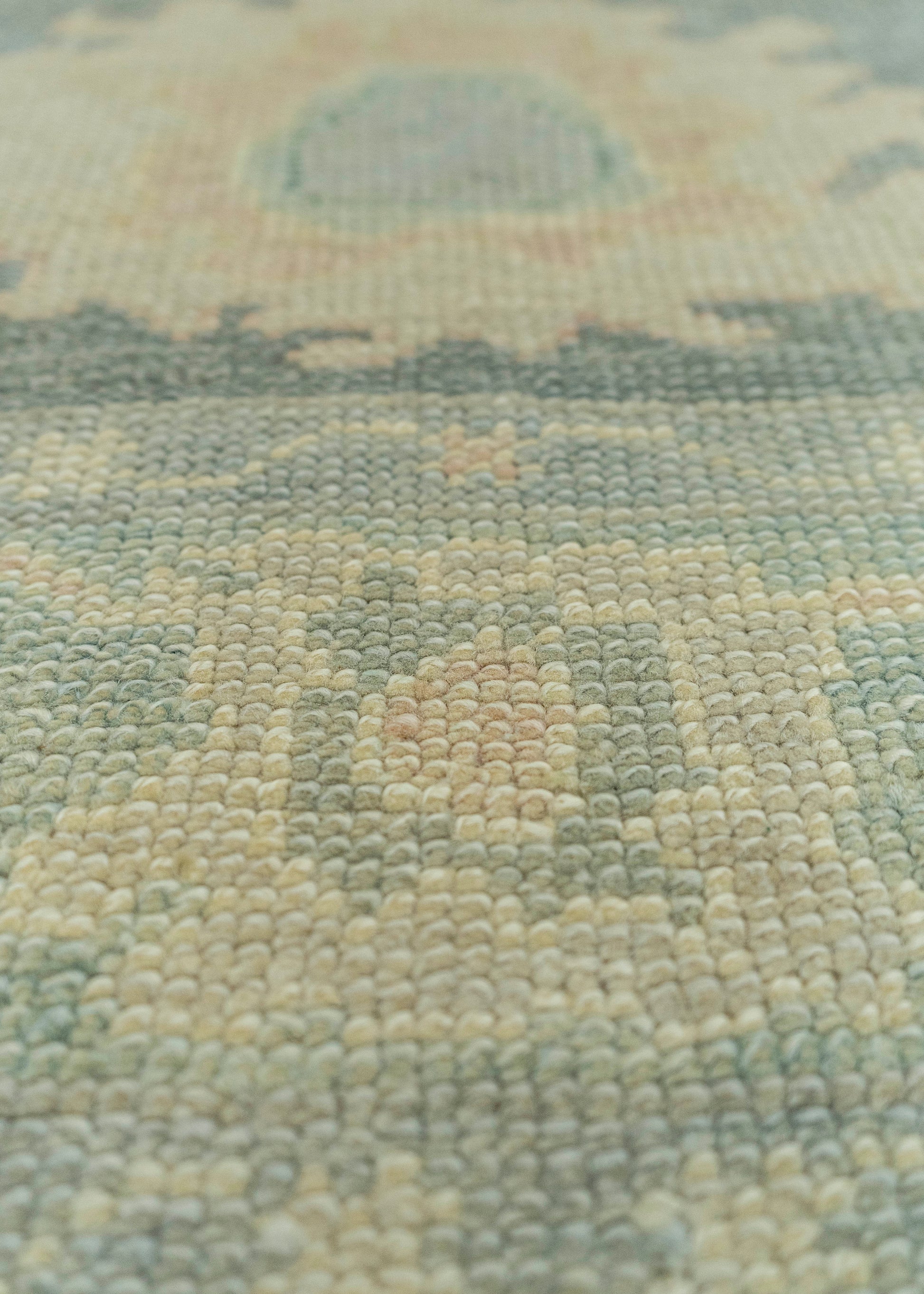 Turkish Oushak Rug 3'1"x 6'6" #19002