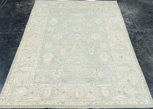 Oushak Rug 4'0" x 6'1" #22749