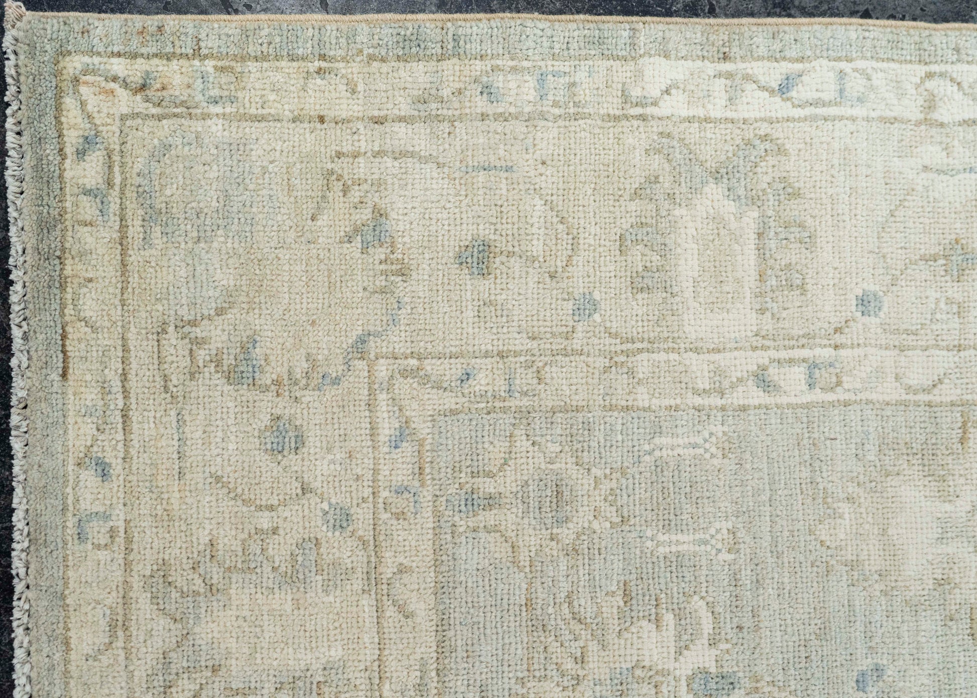 Oushak Rug 4'0" x 6'1" #22749